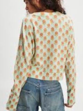 Z987. Free people Free People Nocturnal. Floral cardigan $148 NWT